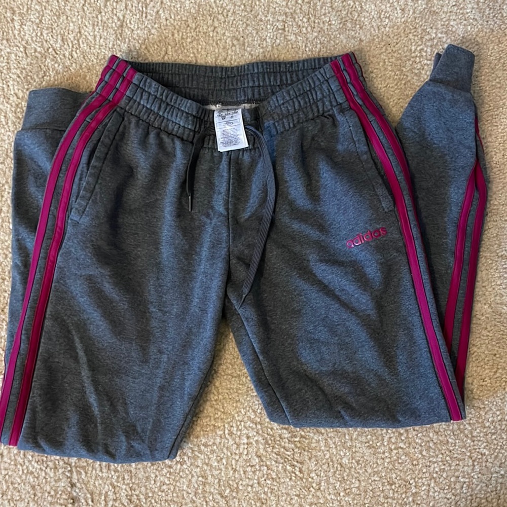 Adidas joggers.